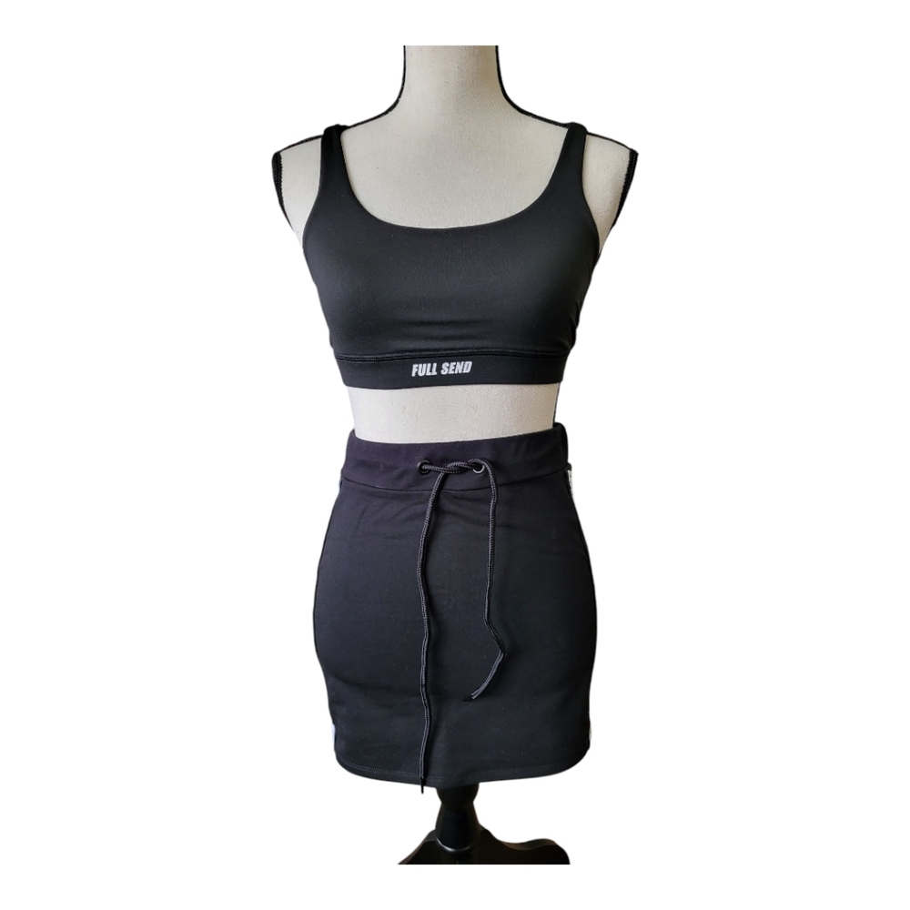 💕Fullsend Sports Bra‎ And Mini Skirt Set Size XS NEW